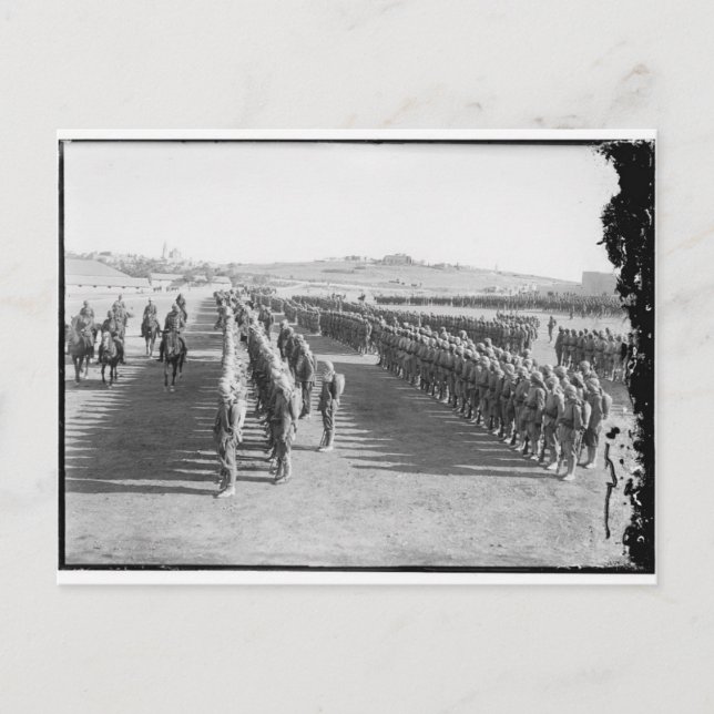 Osmanisches Militär Postkarte (Vorderseite)