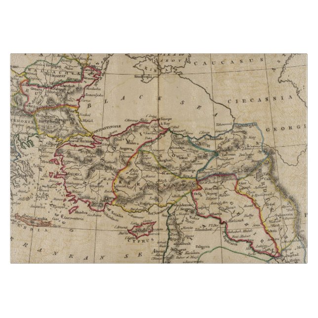 Osmanisches Reich Schneidebrett (Vorderseite)