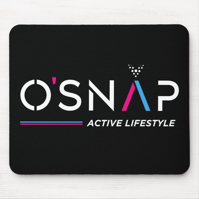 O'Snap-Logo Mousepad (Vorne)