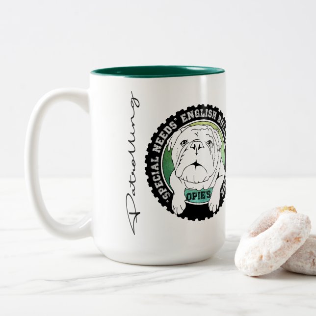 OSNEB Rettung Zwei-Tonte Tasse (Mit Donut)