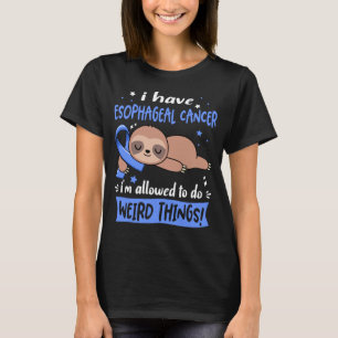 Ösophaguskrebs-Aufklärung Monat Bonbongeschenke T-Shirt