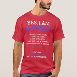 Ösophaguskrebs-Bewusstsein, dass ich es in diesem T-Shirt