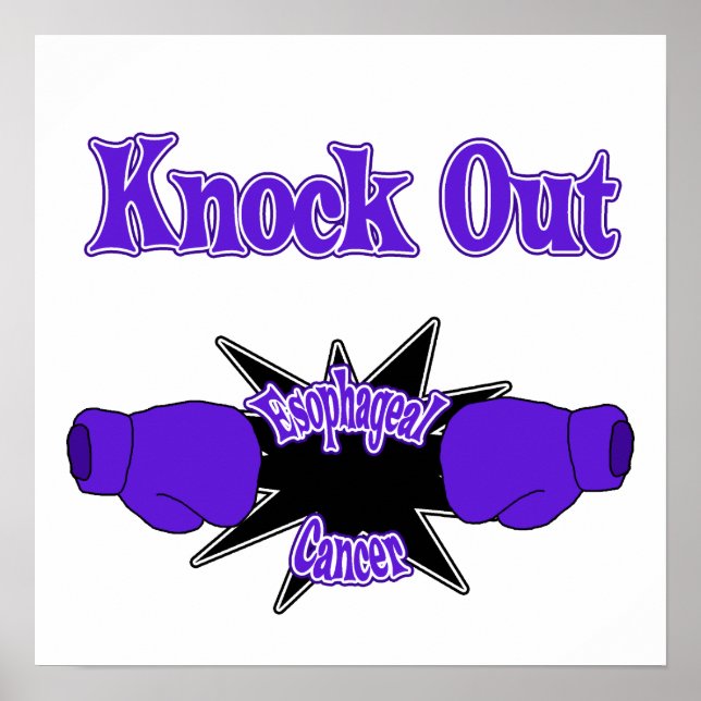 Ösophaguskrebs Poster (Vorne)