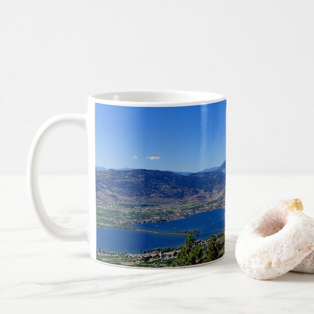 Osoyoos BC Desert Wine Country Coffee Tasse (Mit Donut)