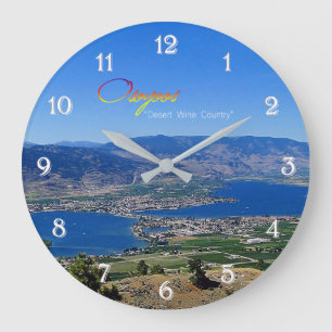 Osoyoos, Dessert Wine Country Große Wanduhr