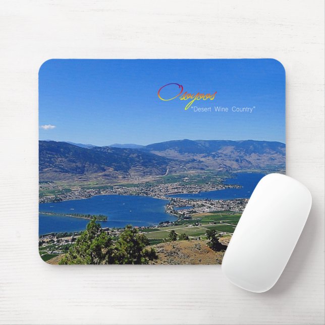 Osoyoos Wüste Weinbaugebiet Mousepad (Mit Mouse)