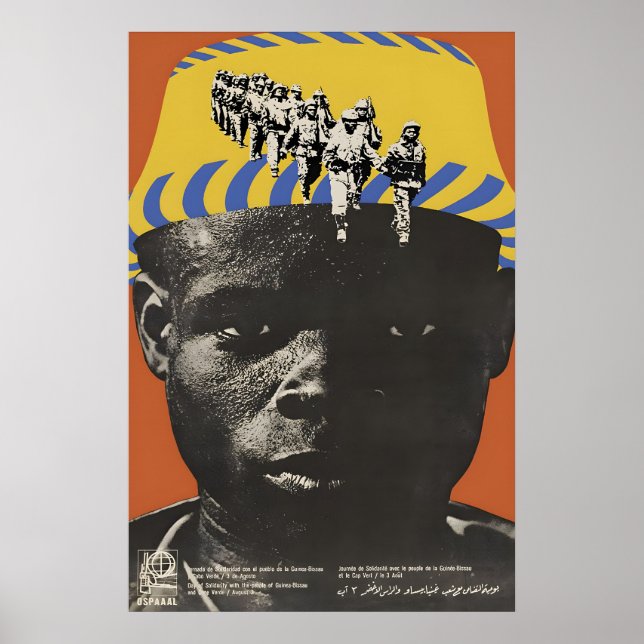 OSPAAAL-Plakat Tag der Solidarität mit Poster (Vorne)