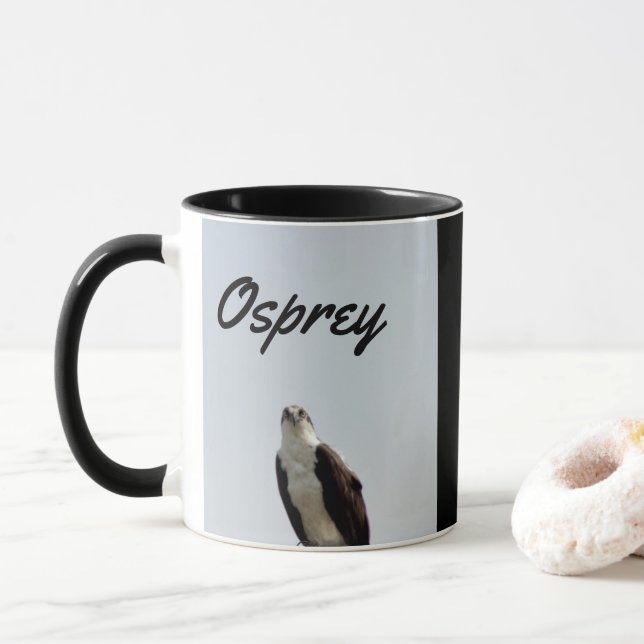 Osprey Bird  Tasse (Mit Donut)