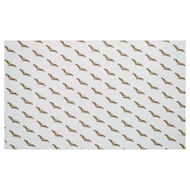 Osprey-Falke-Vogelfliegen Gewebe Stoff (Fat Quarter (45,7 x 55,9 cm))