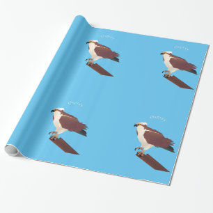 Osprey Hawk Raptor Thunder_Cove Geschenkpapier