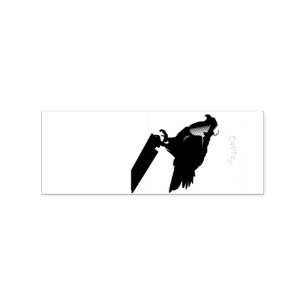 Osprey Hawk Raptor Thunder_Cove Gummistempel
