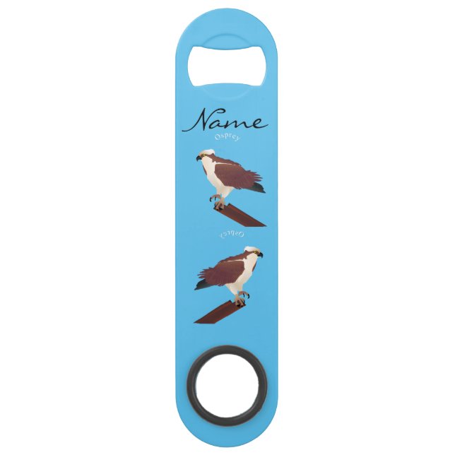Osprey Hawk Raptor Thunder_Cove Speed Flaschenöffner (Vorderseite)