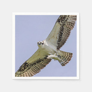 Osprey mit Fisch Serviette