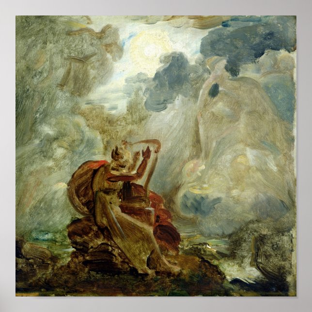 Ossian beschwört die Geister Poster (Vorne)
