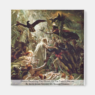 Ossian, der die Geister der französischen Helden e Magnet