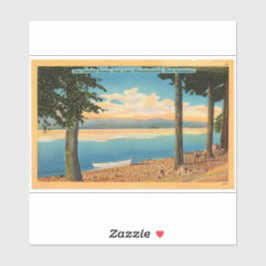 Ossipee Range vom Lake Winnipesaukee Sticker