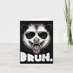 Ossum Gesicht Bruh Lustiges Ssum Meme Humor Männer Karte