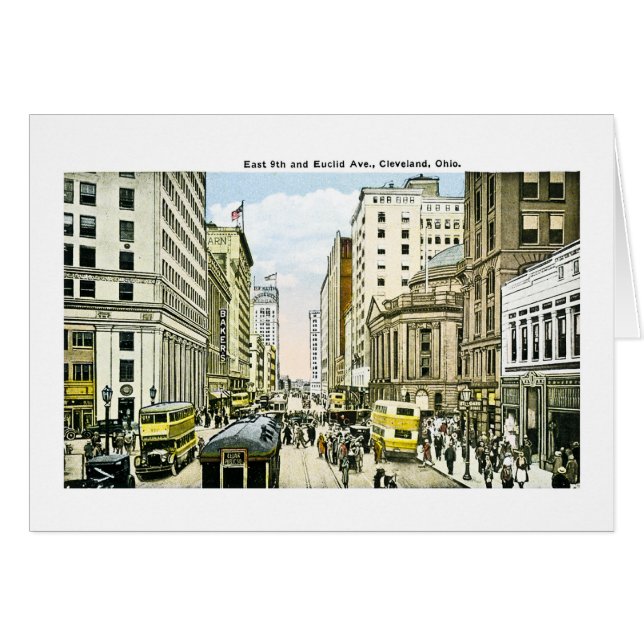 Ost9. und Euclid Allee, Cleveland, Ohio (Vorderseite (Horizontal))