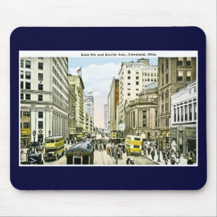 Ost9. und Euclid Allee, Cleveland, Ohio Mousepad