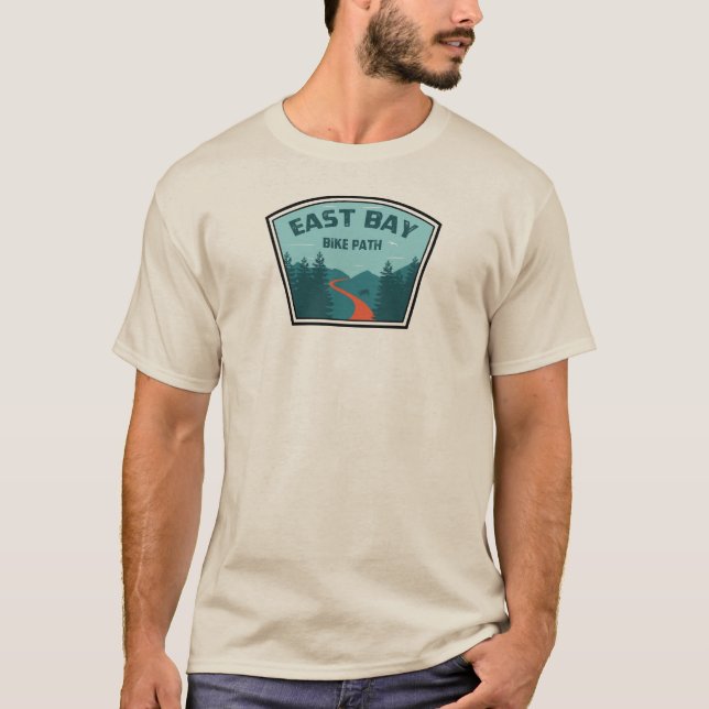 Ost-Bucht-Radweg T-Shirt (Vorderseite)