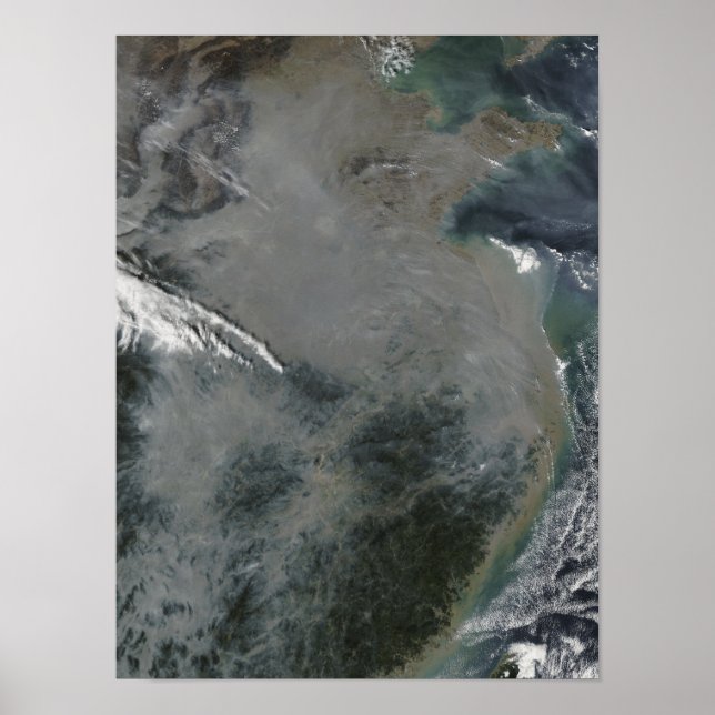 Ost-China überfluten Poster (Vorne)