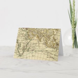 Ost-Hemisphäre 8 Feiertagskarte