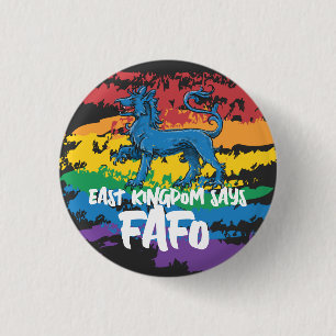 Ost-Königreich sagt . . . (Pride variante) Button