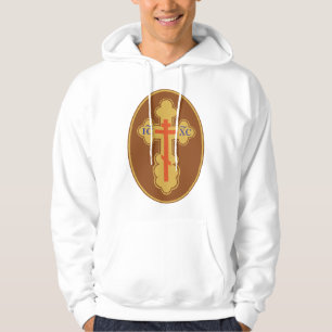 Ost-Orthodoxe Kreuz Hoodie