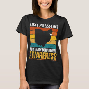 Ost-Palästina-Ohio-Zugentgleisungsbewusstsein T-Shirt