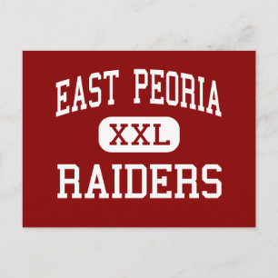 Ost - Peoria - Raiders - Ost - Peoria Postkarte