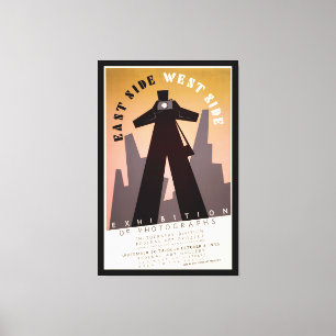 Ost-Side-West-Side-WPA-Ausstellung Leinwanddruck