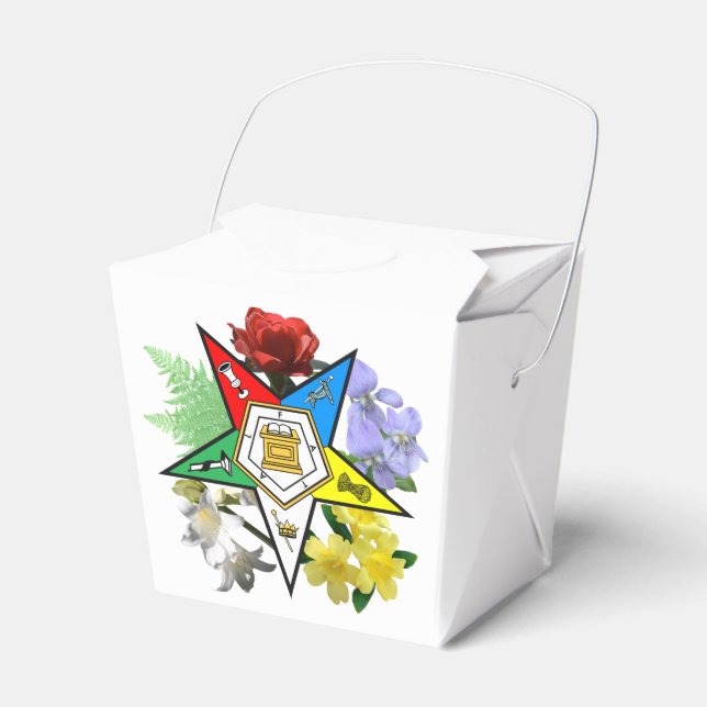 Ost-Star-Blumenstrauß-Geschenkboxen Geschenkschachtel (Vorderseite)