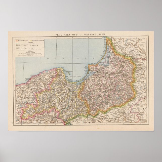 Ost-u-Westpreussen, Ost- und Westpreußen Poster (Vorne)