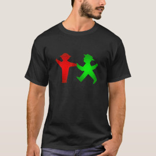 Ost und West tanzen zusammen T-Shirt