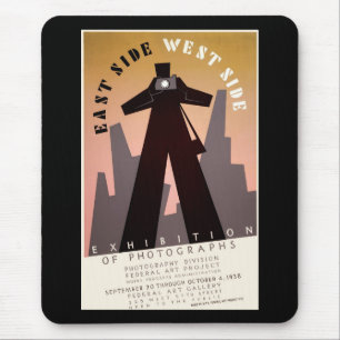 Ost ~ Westseite Mousepad