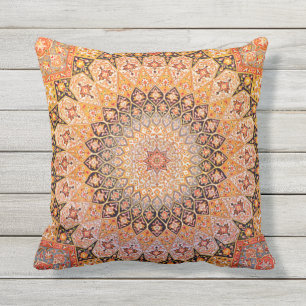 Ostakzent-Vintages persischer Teppich-Muster Kissen Für Draußen
