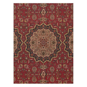 Ostakzent-Vintages persisches Muster Tischdecke