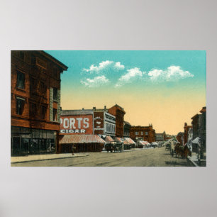 Ostansicht der großartigen Allee Poster