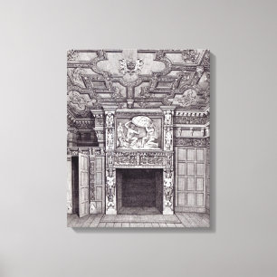 Ostansicht des ersten Stockwerkes Sirs Paul Leinwanddruck