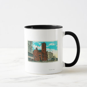 Ostansicht von k-St., das Post betrachtet Tasse