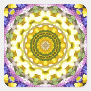 Ostara 1 quadratischer aufkleber