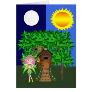 Ostara die Fee-Göttin der Frühjahrskarte