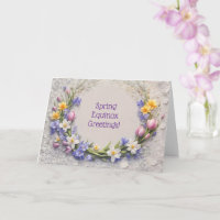 Ostara Frühlings-Tagundnachtgleiche-Grüße Blumen K