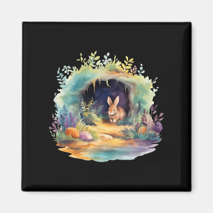 Ostara Ostre Pagan Witchcraft Frühjahrsmond Magnet