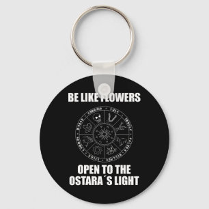 Ostara Ostre Pagan Witchcraft Frühjahrsmond Schlüsselanhänger