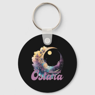 Ostara Ostre Pagan Witchcraft Frühjahrsmond Schlüsselanhänger