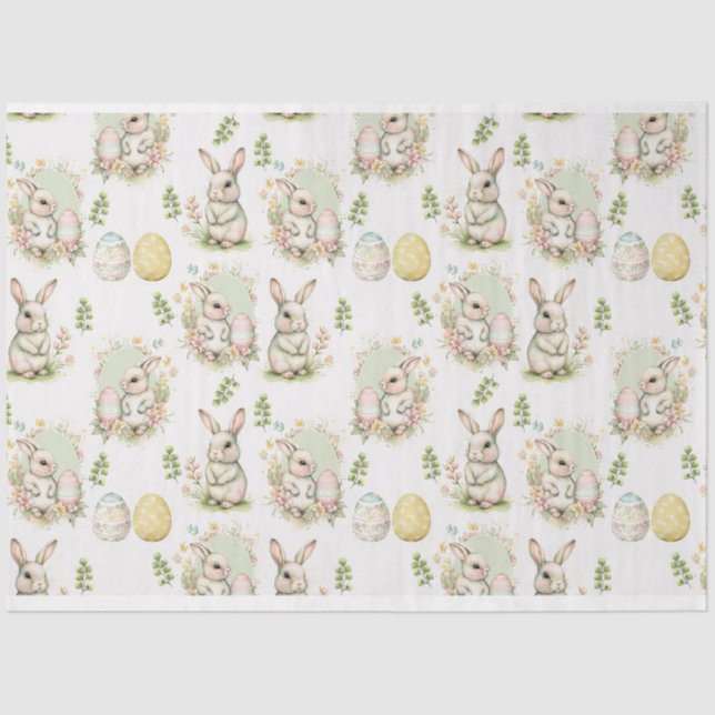 Ostara Rabbit Tissue Paper Seidenpapier (Vorderseite)