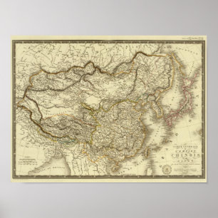 Ostasien, China, Japan Poster