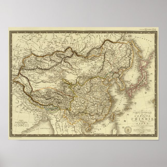 Ostasien, China, Japan Poster (Vorne)