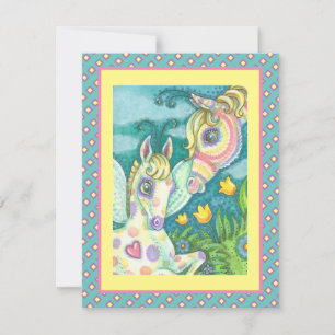 OSTBABY, FRÜHJAHR, FAIRY FILLY FLAT CARD